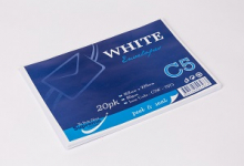 ENVELOPE C5 WHITE 20PK (C5W-7973)